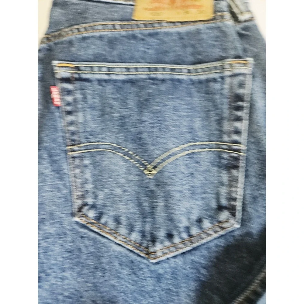 Levi's 505 Jeans Men's Size 36W 30L‎ Regular Fit Denim Blue